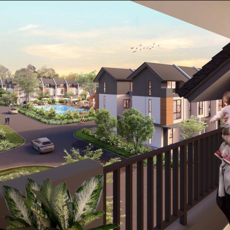Chelia Residence — Modern Tropical View Danau di Summarecon Crown Gading