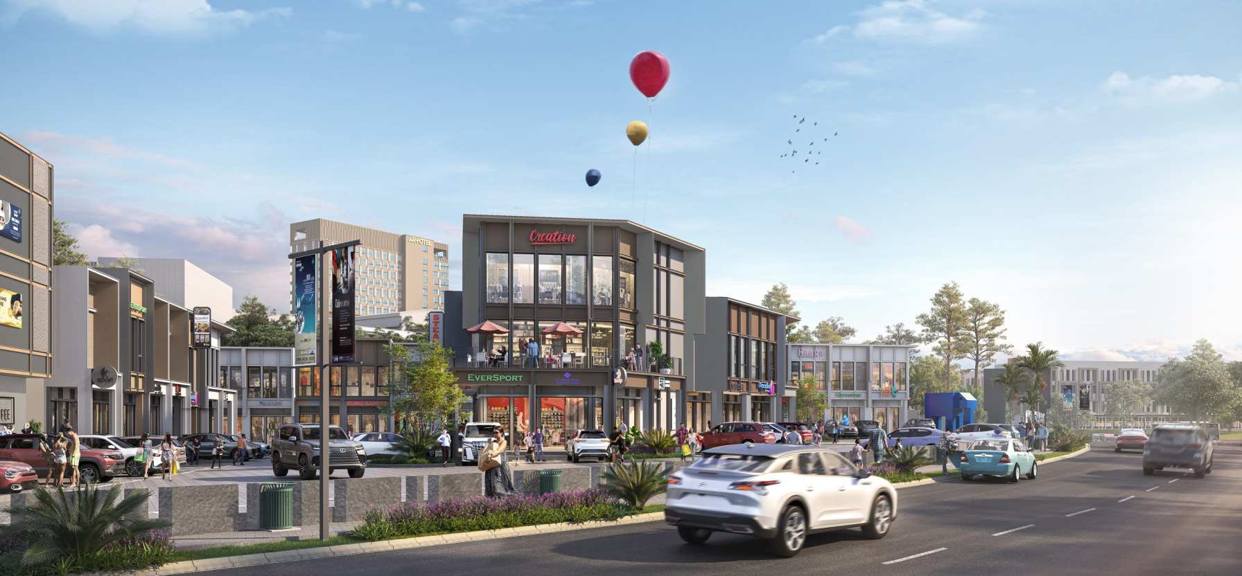 North Square District (Shophouses) – Kota Wisata Cibubur