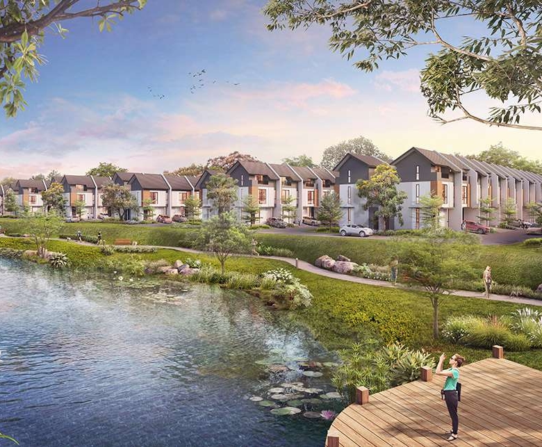 Chelia Residence — Modern Tropical View Danau di Summarecon Crown Gading
