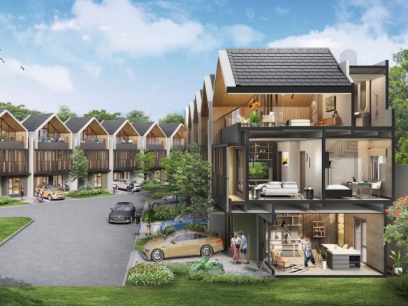 Rumah Ready Stock Strozzi at Symphonia – Summarecon Serpong