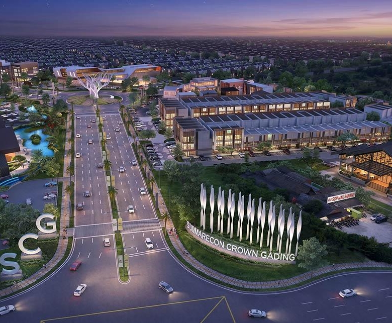 Emerald Commercial — Ruko Premium di Summarecon Crown Gading