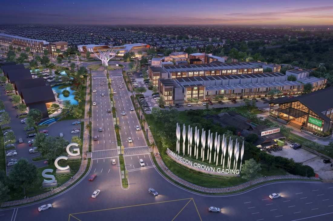 Emerald Commercial — Ruko Premium di Summarecon Crown Gading