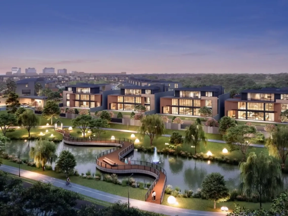 Island Villa NavaPark BSD City — Klaster Ultra Luxury Konsep Private Island