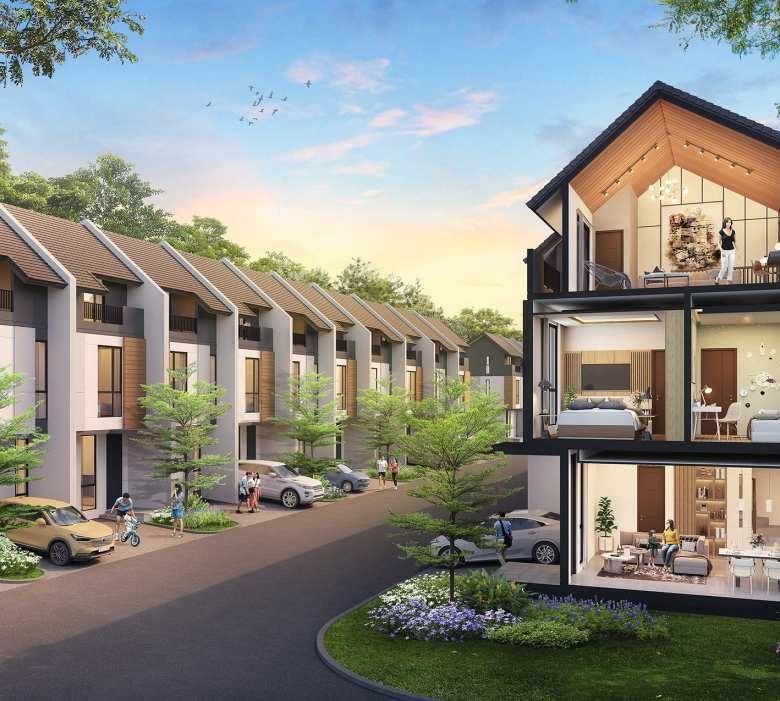 Chelia Residence — Modern Tropical View Danau di Summarecon Crown Gading