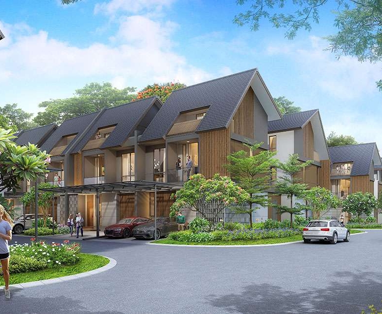 Viola Residence — Rumah 3 Lantai dengan Attic & Club House di Summarecon Crown Gading
