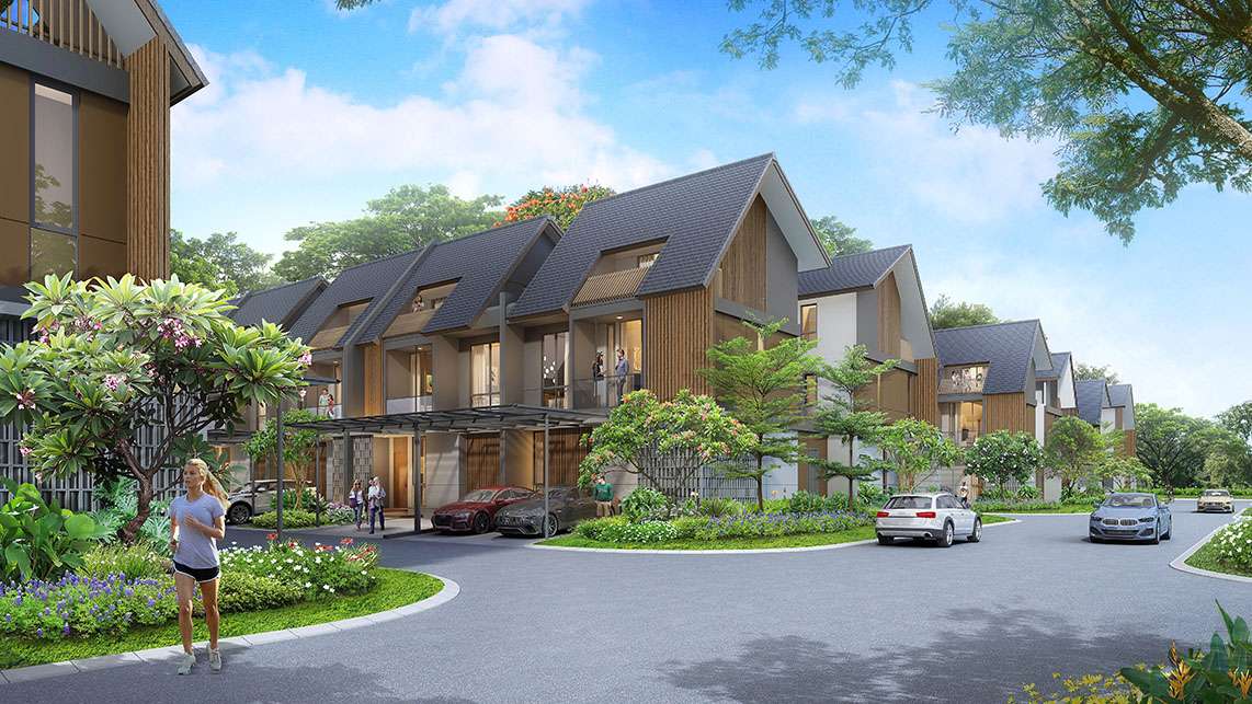 Viola Residence — Rumah 3 Lantai dengan Attic & Club House di Summarecon Crown Gading
