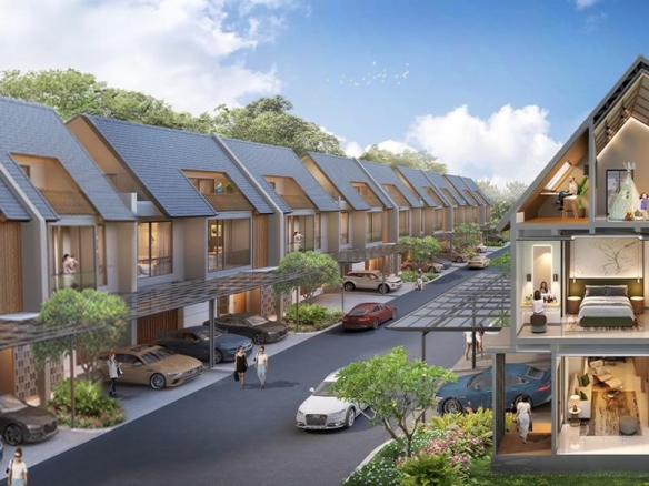 Viola Residence — Rumah 3 Lantai dengan Attic & Club House di Summarecon Crown Gading