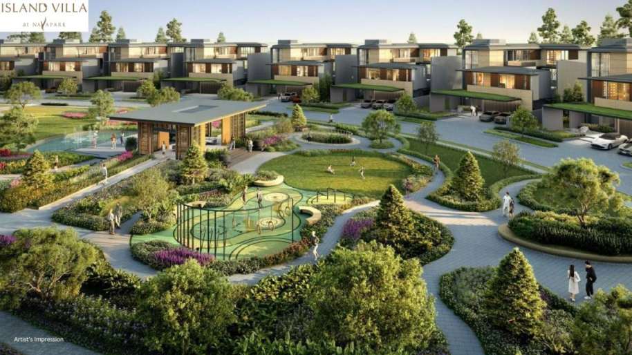 Island Villa NavaPark BSD City — Klaster Ultra Luxury Konsep Private Island