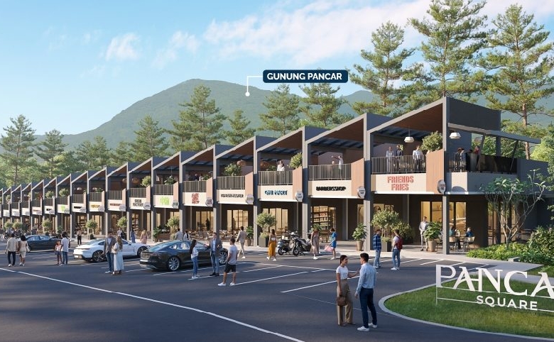 Pancar Square Sentul City – Ruko / Pusat Bisnis Spring City