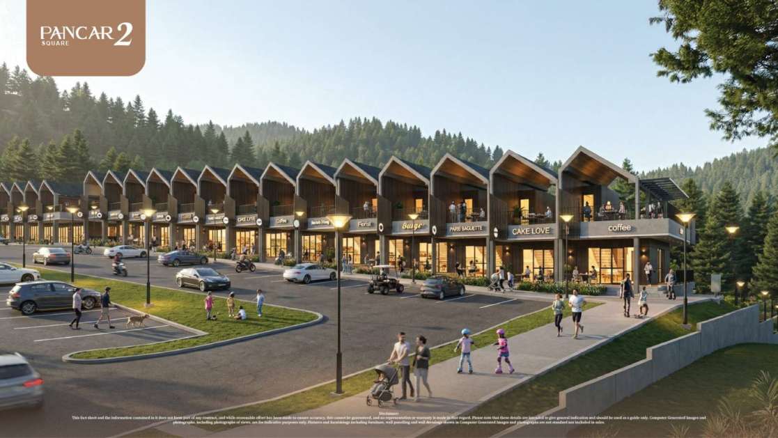 Pancar Square 2 Sentul City – Ruko View Langsung Gunung Pancar