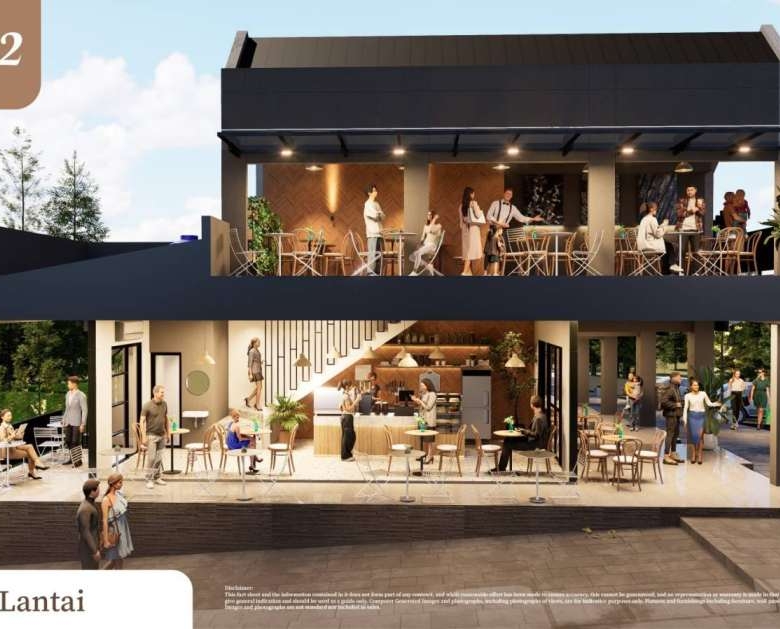 Pancar Square 2 Sentul City – Ruko View Langsung Gunung Pancar