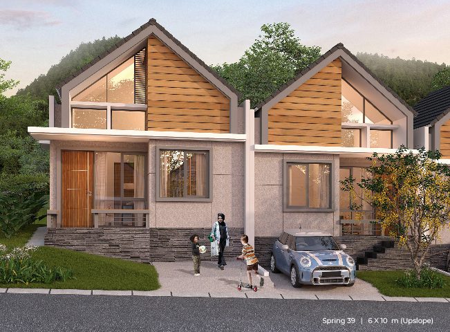 Spring Valley Extension Sentul City – Rumah View Gunung Pancar AQI 8