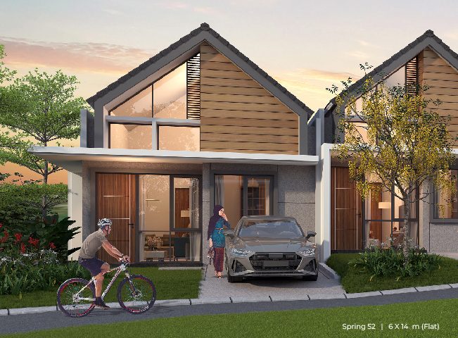 Spring Valley Extension Sentul City – Rumah View Gunung Pancar AQI 8