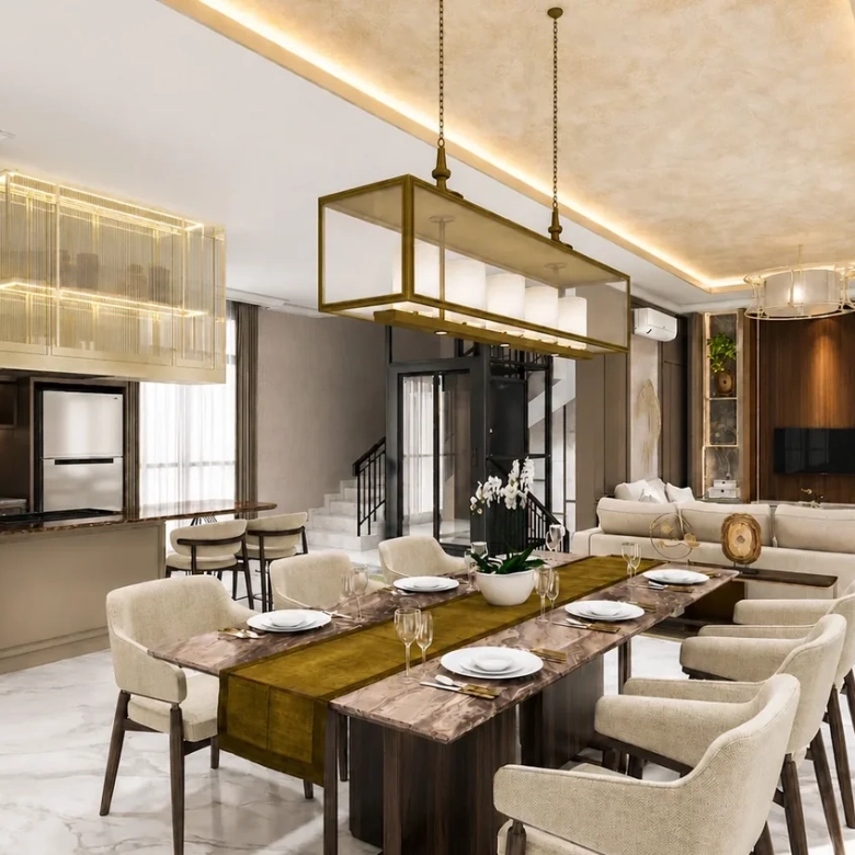 The Sherwood Residence — Neo-Klasik 3 Lantai Split-Level di Summarecon Bogor