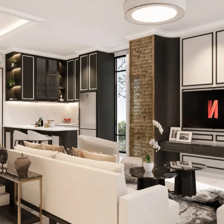 The Sherwood Residence — Neo-Klasik 3 Lantai Split-Level di Summarecon Bogor