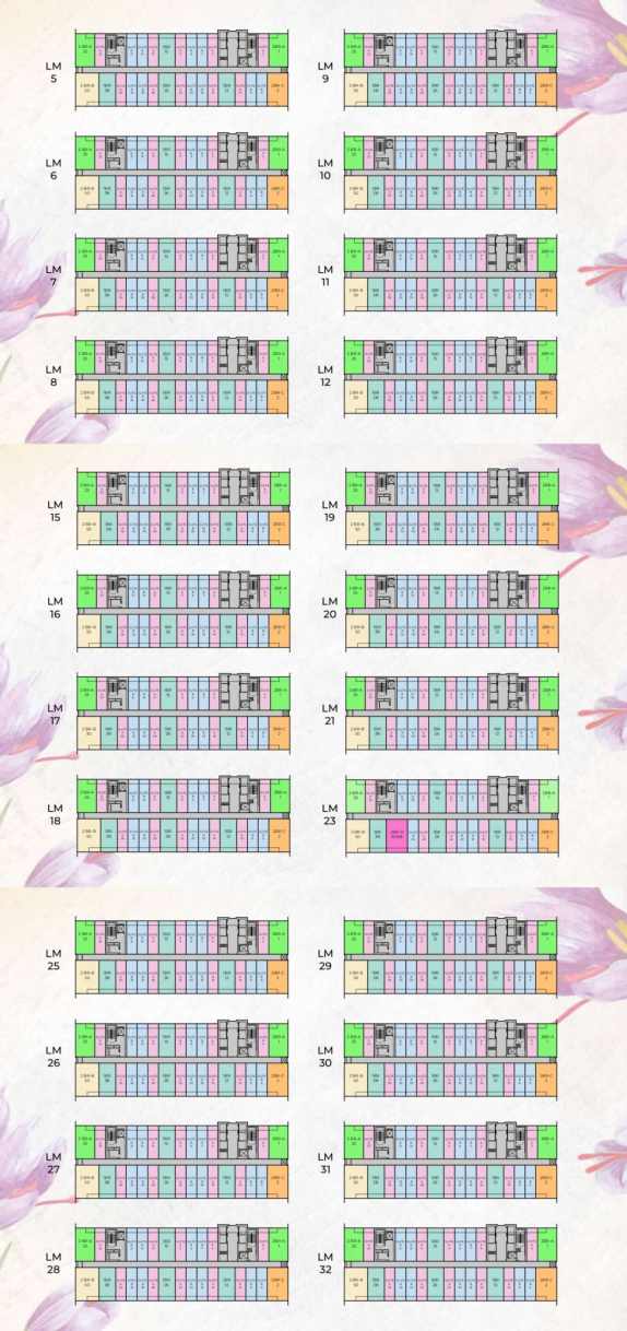 siteplan_saffron Saffron Apartment Sentul City – Apartemen Modern View Pegunungan