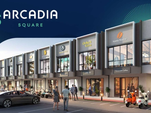 Arcadia Square Sentul City – Ruko di Depan Arcadia Residence