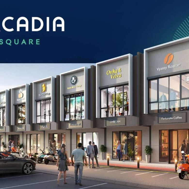 Arcadia Square Sentul City – Ruko di Depan Arcadia Residence