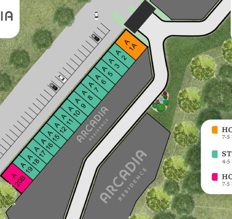 Arcadia Square Sentul City – Ruko di Depan Arcadia Residence