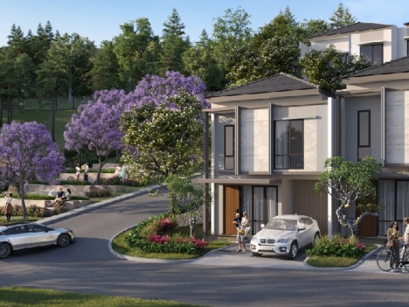 Spring Garden Sentul City – Rumah View Gunung Pancar Mulai 585 Jutaan