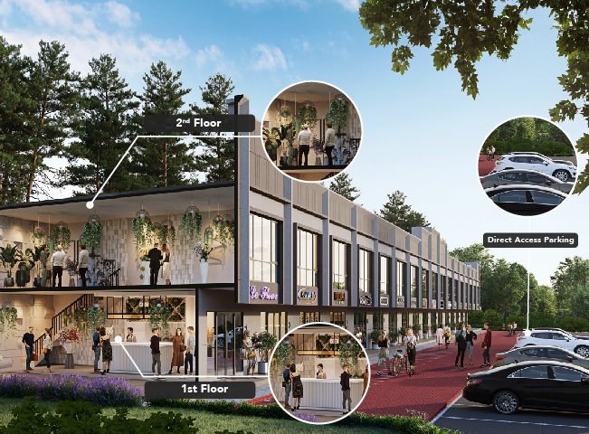 Terrace Square Sentul City – Ruko / Pusat Bisnis Terrace Hill